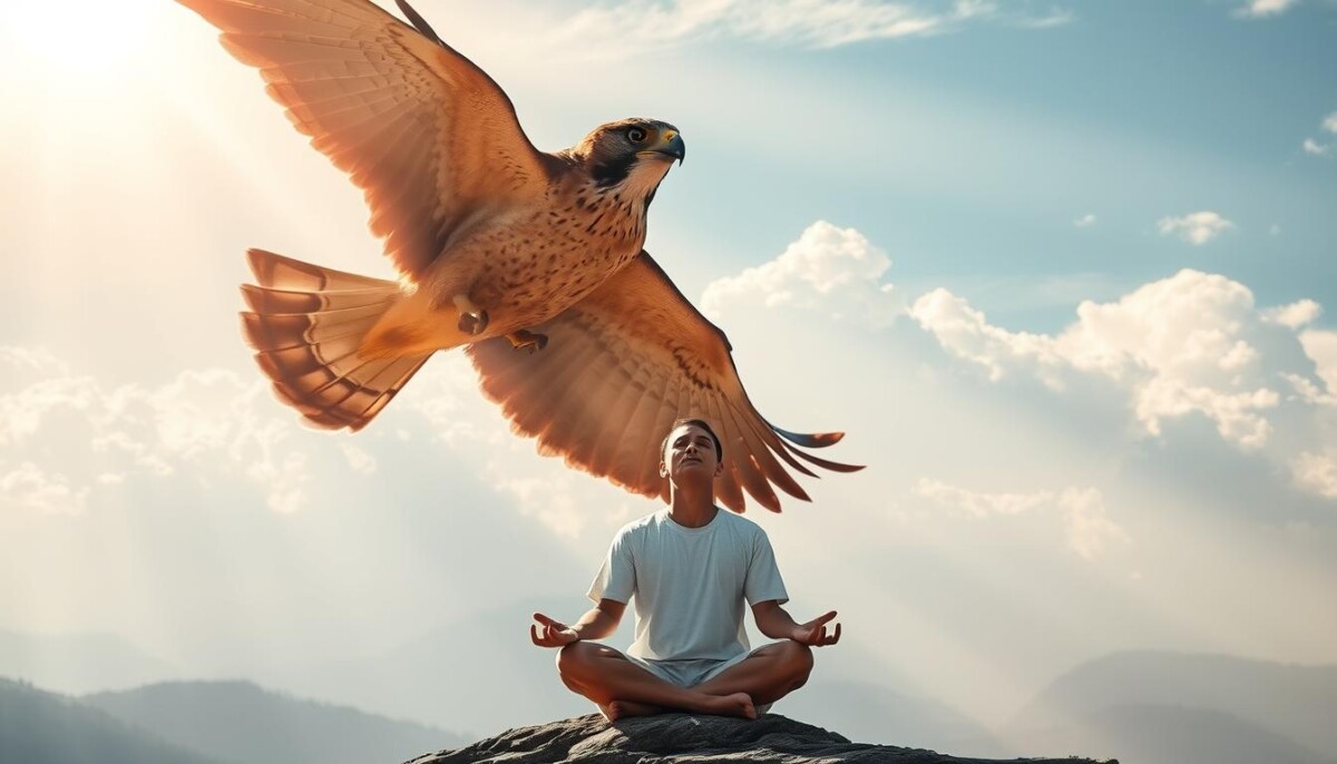 falcão e liderança espiritual falcão e liderança espiritual