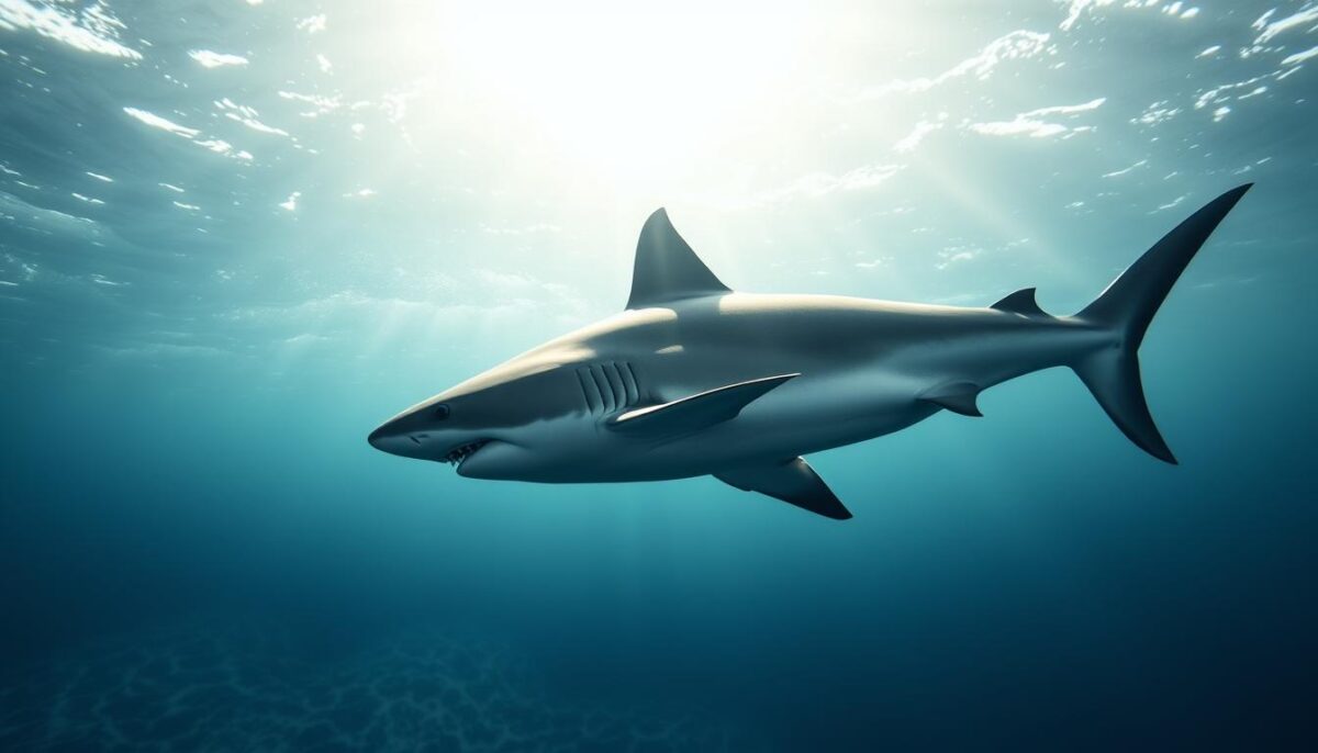 força interior tubarão