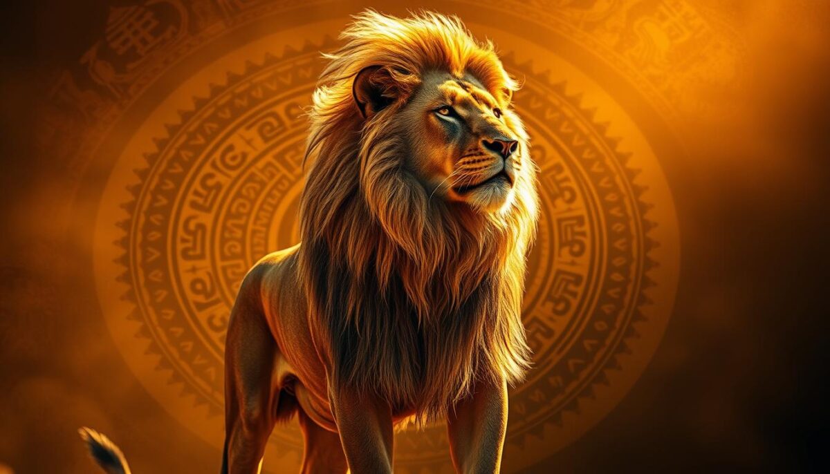 influência do leão