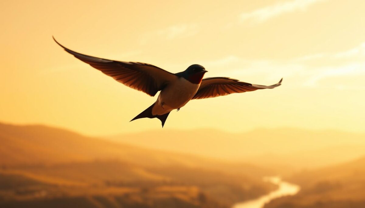 interpretação andorinha