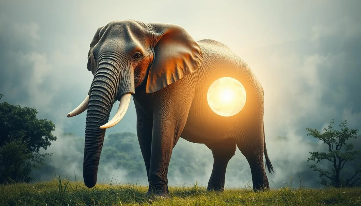 interpretação espiritual do elefante