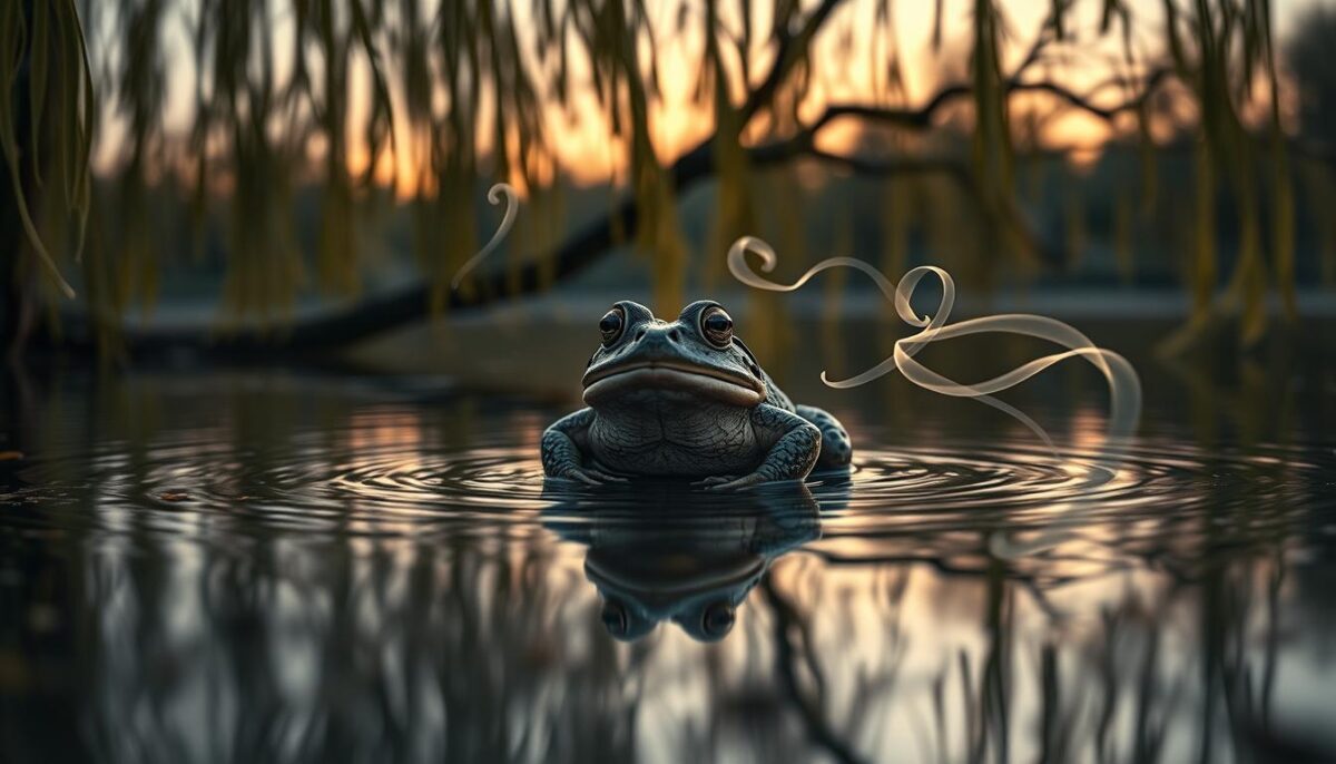 interpretações alternativas sobre o sapo