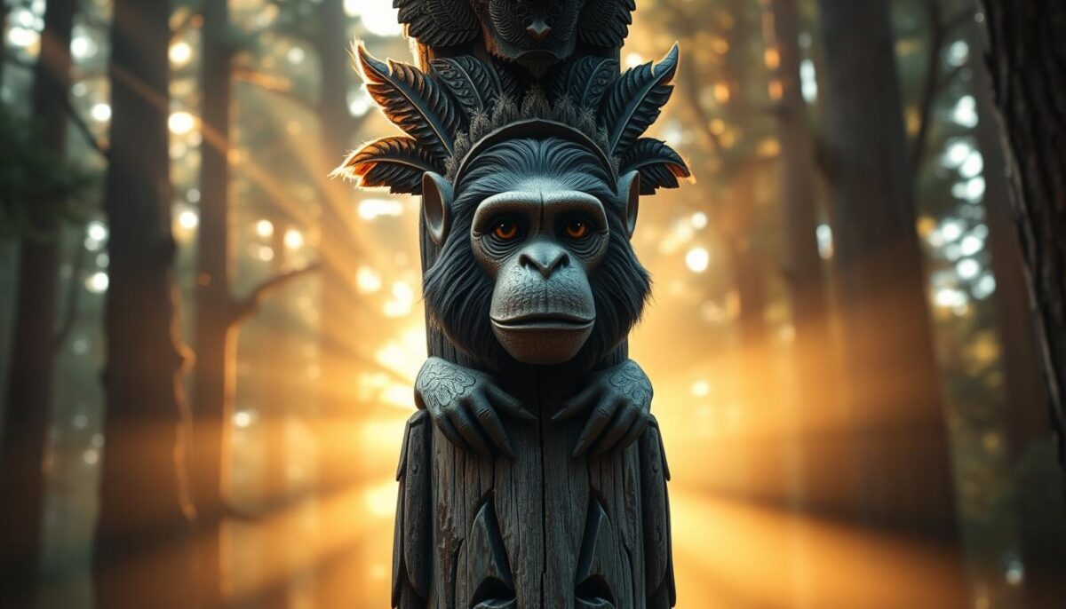 macaco totem espiritual