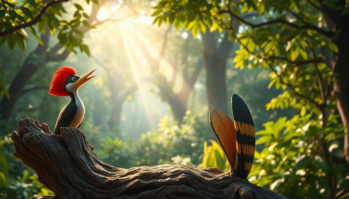 mensagens espirituais do pica pau