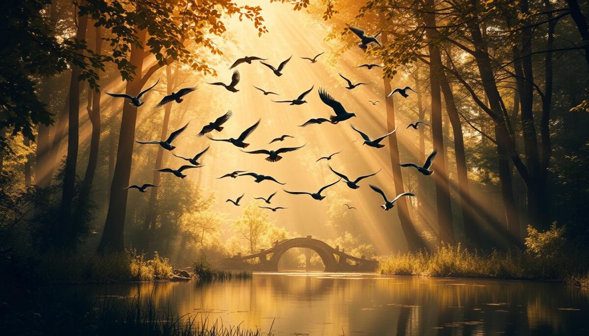 mensagens espirituais dos pássaros