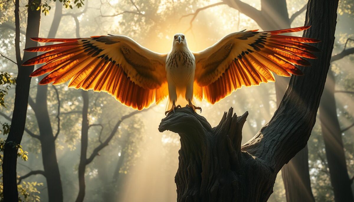 pássaro como guia espiritual