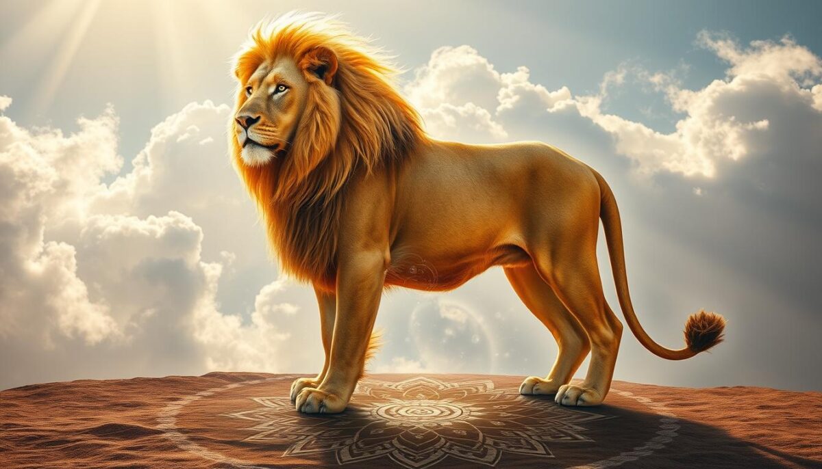 poder espiritual do leão