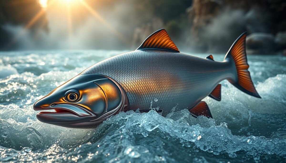 poder espiritual do salmão