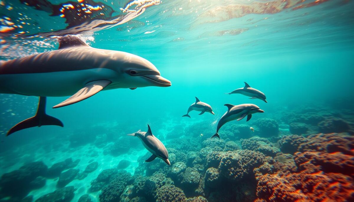 preservação golfinhos ambientes marinhos
