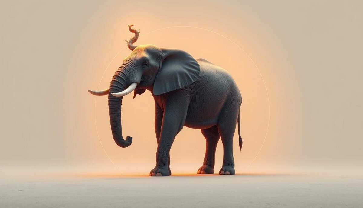 referências contemporâneas do elefante