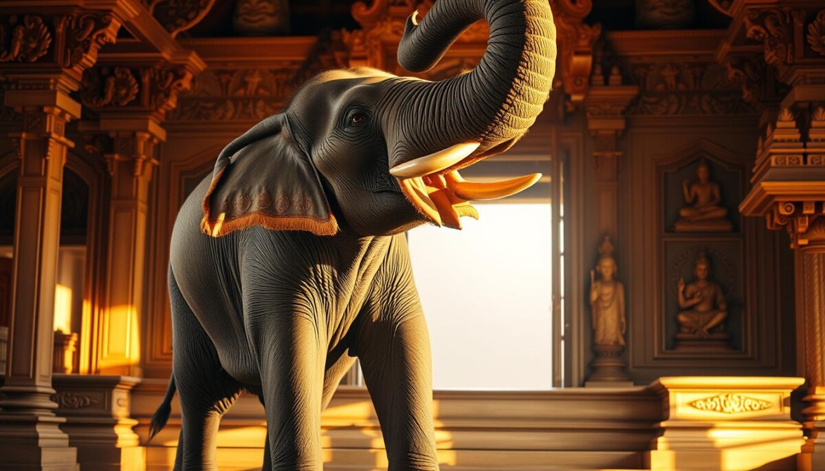 representação do elefante