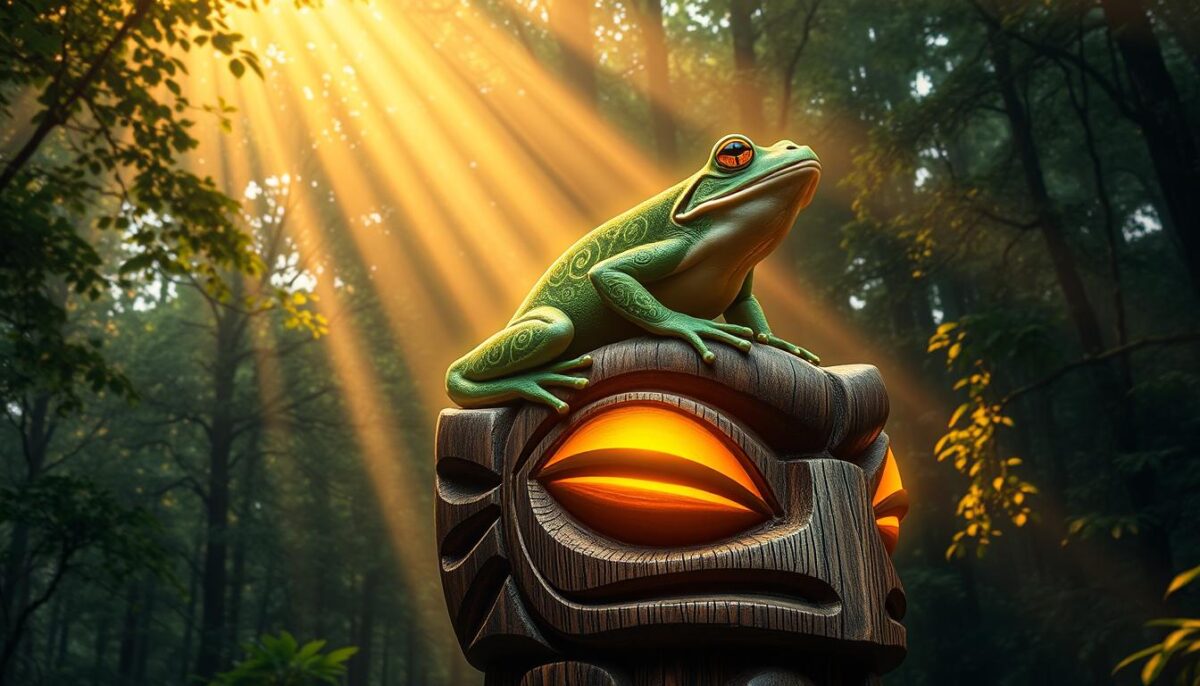 sapo como totem espiritual