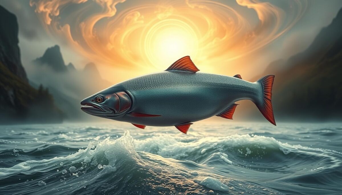 significado esotérico do salmão