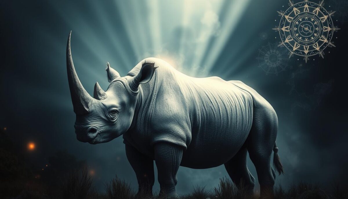 significado místico rinoceronte