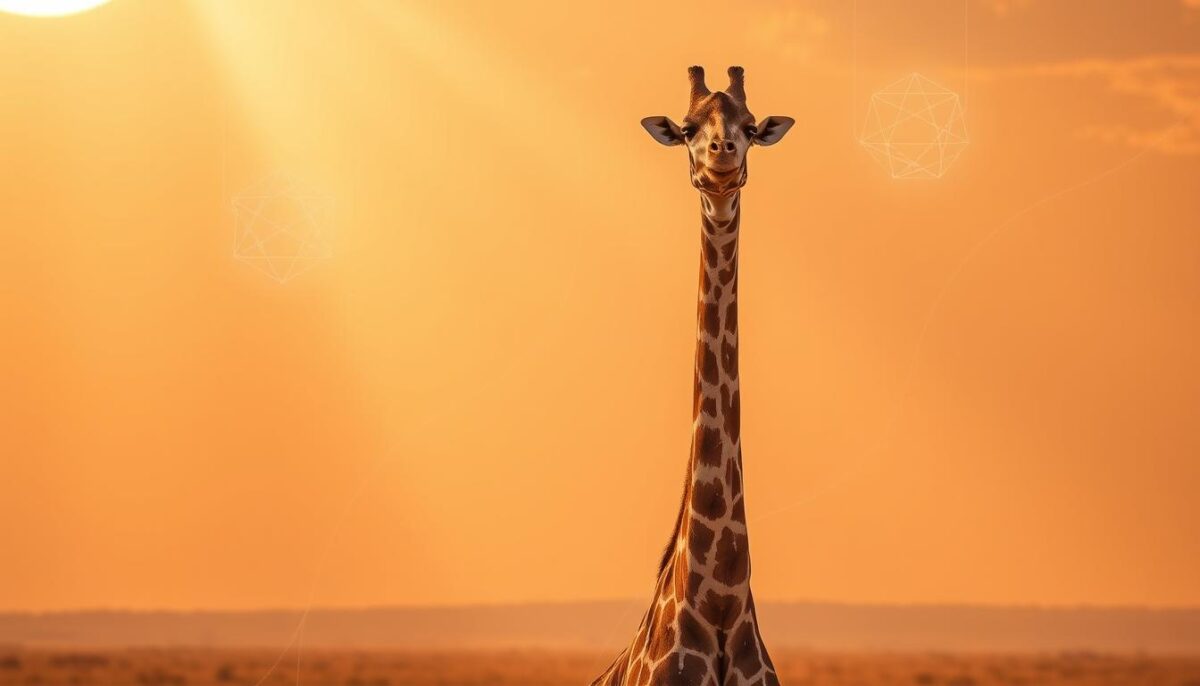 simbolismo altura girafa