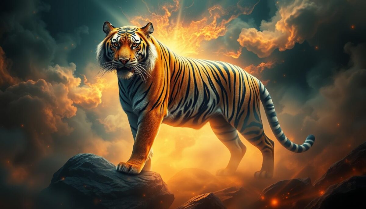 tigre nas religiões orientais