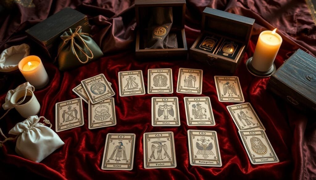 Preservação de cartas de tarô egípcio