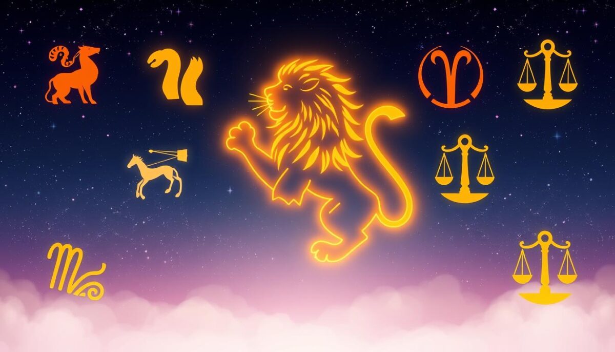 compatibilidade dos signos com leão