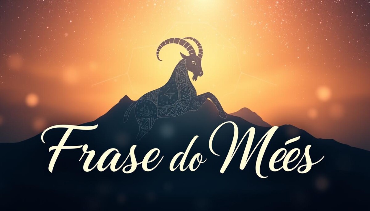 frase do mês