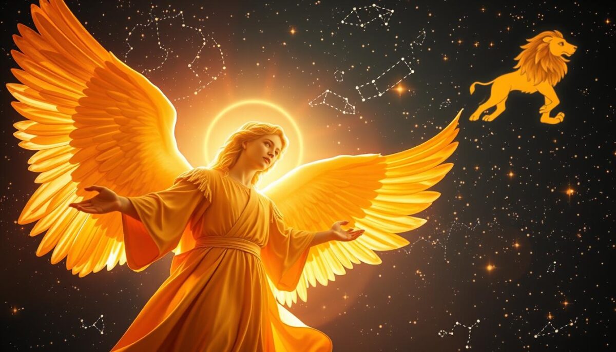 mensagem dos anjos para o signo de Leão