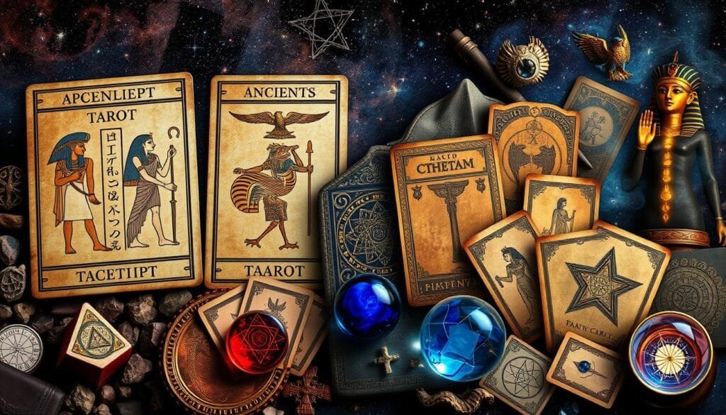 tarô egípcio vs outros oráculos