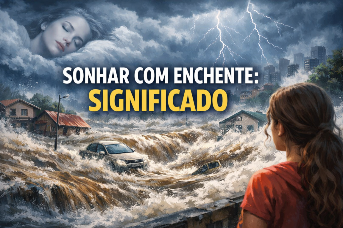 sonhar com enchente significado