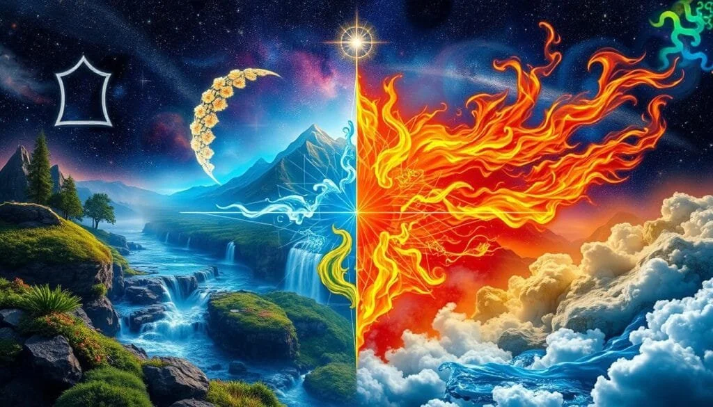 Tarô Astrológico - elementos astrologicos